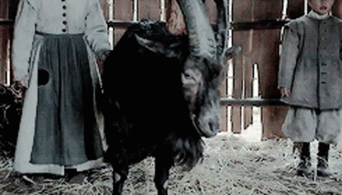 Black Phillip Goat GIF - Black Phillip Goat Look GIFs