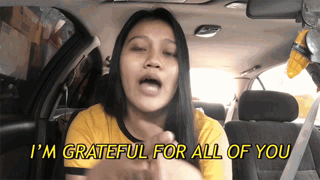 Im Grateful For All Of You Grace Corales GIF - Im Grateful For All Of You Grace Corales Nagpapasalamat Ako GIFs