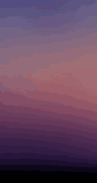 a purple and pink gradient background that looks like a sunset