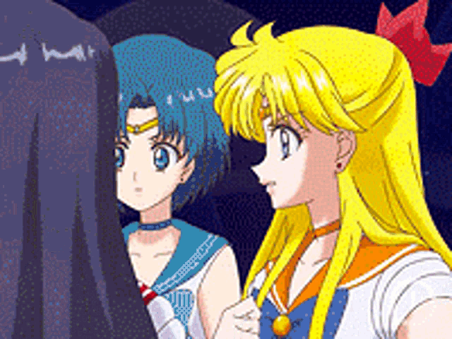 Sailor Moon Sailor Venus GIF - Sailor Moon Sailor Venus Sailormars GIFs