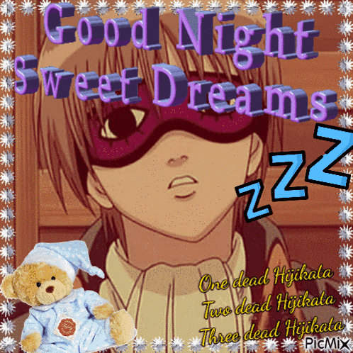 a picture of a teddy bear with the words good night sweet dreams written on it