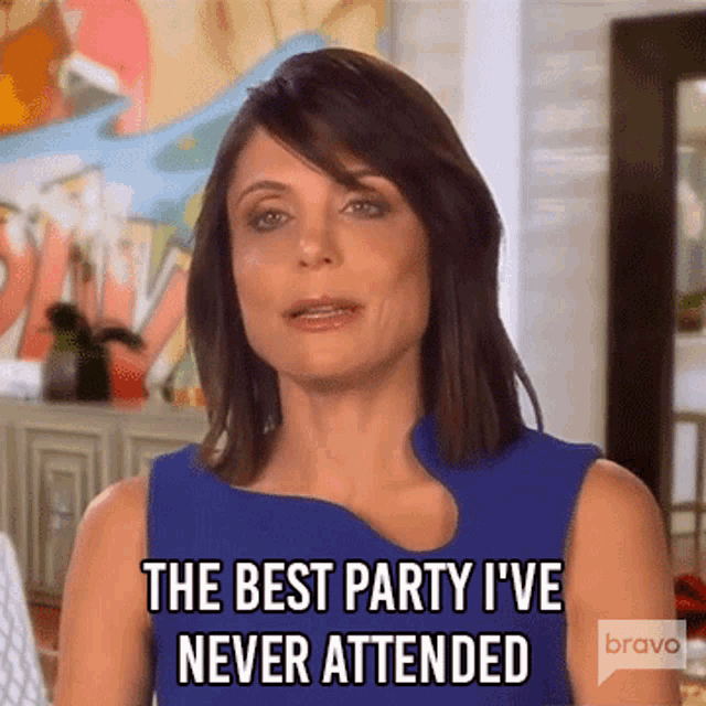 The Best Party Ive Never Attended Real Housewives Of New York GIF - The Best Party Ive Never Attended Real Housewives Of New York Rhony GIFs