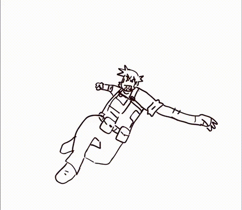 a black and white drawing of a person with a crown on their head