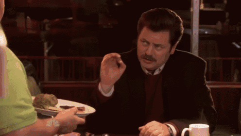 Give Me All The Bacon And Eggs You Have GIF - Nick Offerman Ron Swanson Bacon GIFs