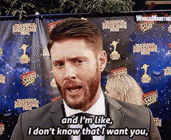 a man in a suit and tie says and i 'm like i don t know that i want you