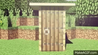 Mianite Minecraft GIF - Mianite Minecraft Door GIFs