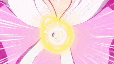a girl in a pink hoodie with a star on it