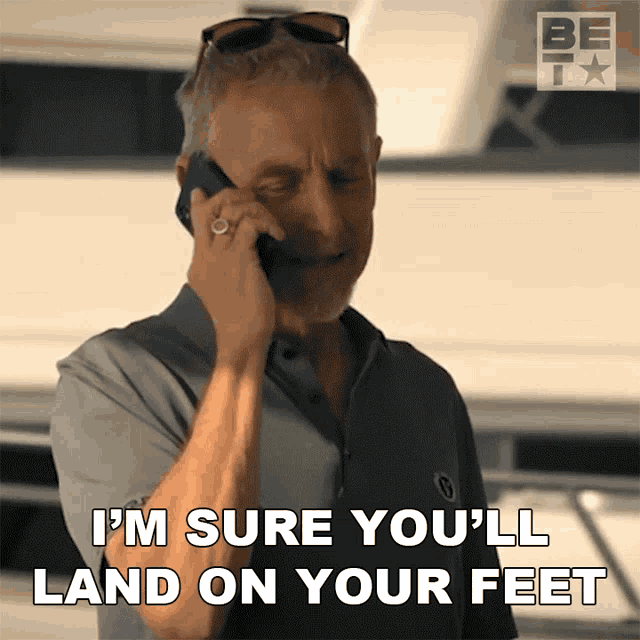 Im Sure Youll Land On Your Feet Peter Sing GIF - Im Sure Youll Land On Your Feet Peter Sing Black Hamptons GIFs