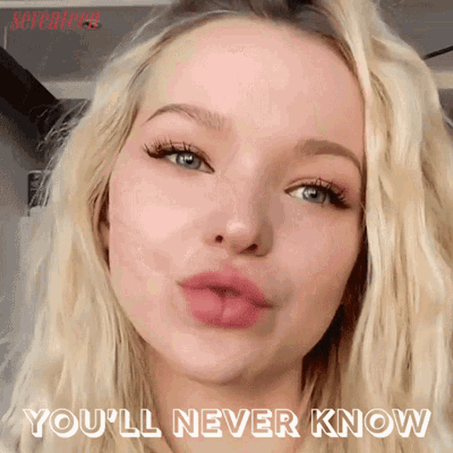 Youll Bever Know Until You Go For It Dove Cameron GIF