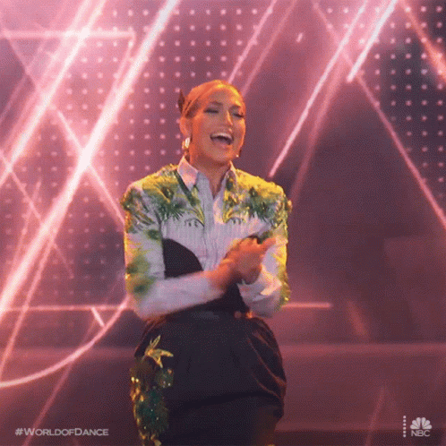 Clapping Jennifer Lopez GIF - Clapping Jennifer Lopez World Of Dance GIFs