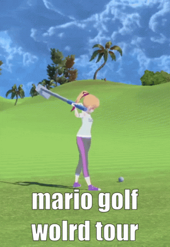 Mario Golf Mario Golf World Tour GIF - Mario Golf Mario Golf World Tour Vrchat GIFs