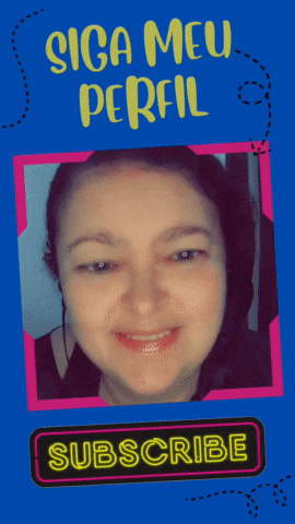 a poster with a woman 's face and the words siga meu perfil