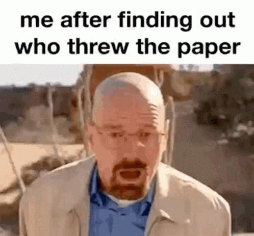 Me Finding Who Threw The Paper GIF - Me Finding Who Threw The Paper GIFs