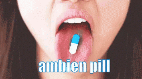 Ambien GIF - Ambien Ambien Pill Taking A Pill GIFs