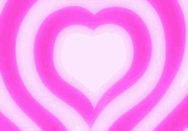 a pink and white heart shaped swirl on a pink background