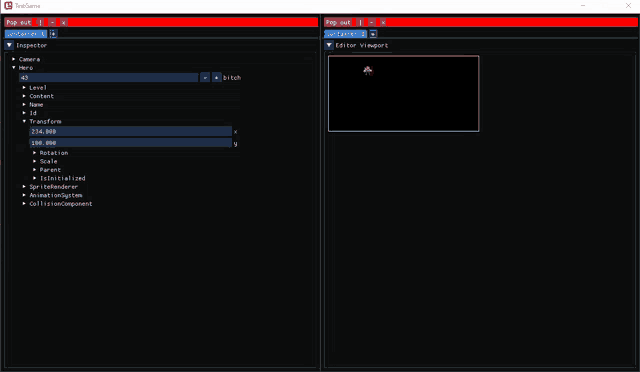 a screenshot of a program called setgame with a few lines of text