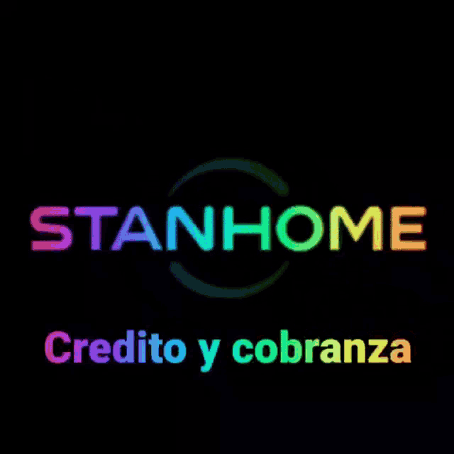 the word nho is written in rainbow colors on a red and blue background
