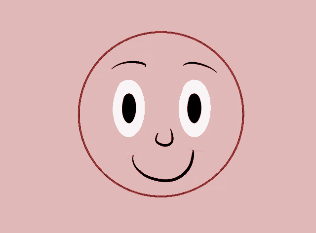 a smiley face with hearts in its eyes is surrounded by hearts