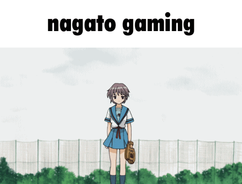 Nagato Gaming GIF - Nagato Gaming Nagato Yuki GIFs