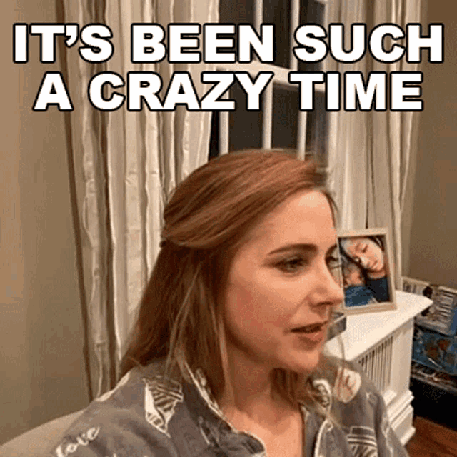 Its Been Such A Crazy Time Cameo GIF - Its Been Such A Crazy Time Cameo A Lot Has Happened GIFs