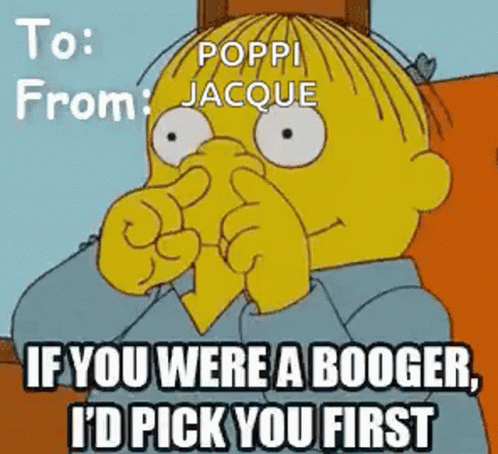 Booger Pick You First GIF - Booger Pick You First Simpsons GIFs