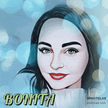 a photo of a woman with the name bonita