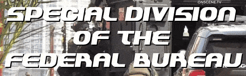 a poster for the special division of the federal bureau shows a man in a military uniform