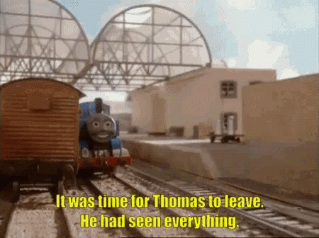 Internet Thomas Train GIF - Internet Thomas Train Leaving The Station GIFs