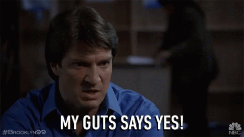 My Guts Says Yes Yes GIF - My Guts Says Yes Yes Okay GIFs