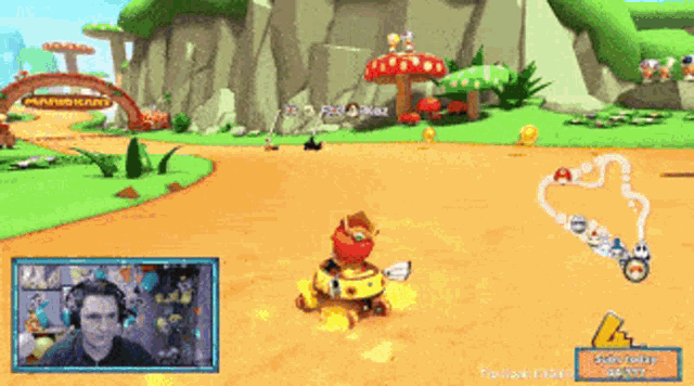 Superantlers Superantlerstwitch GIF - Superantlers Superantlerstwitch Mario Kart GIFs