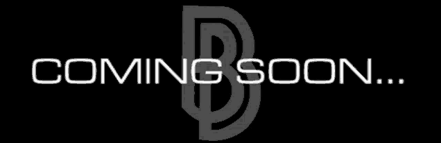 a black background with the words coming soon