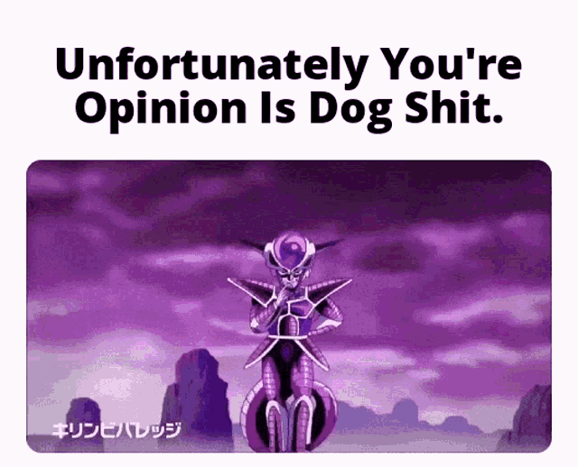 Your Opinion Is Trash Your Opinion Is Wrong GIF - Your Opinion Is Trash Your Opinion Is Wrong Your Opinion Doesnt Matter GIFs
