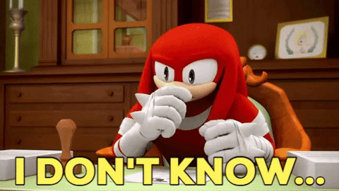 Sonic Boom Knuckles GIF - Sonic Boom Knuckles I Dont Know GIFs
