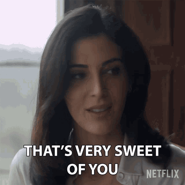 Thats Very Sweet Of You Lyta Hall GIF - Thats Very Sweet Of You Lyta Hall Razane Jammal GIFs