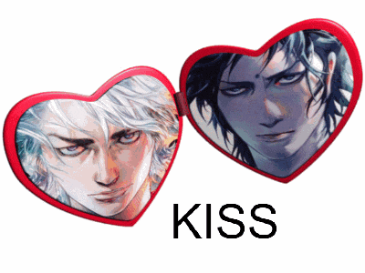 a pair of heart shaped sunglasses with the word kiss below