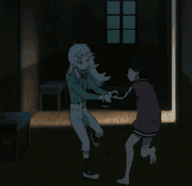 Akira And Kabane Cute GIF