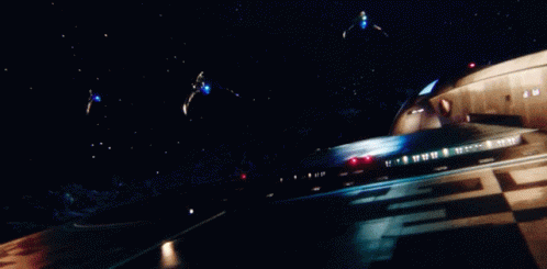 Attacking The Spacecraft Star Trek Discovery GIF - Attacking The Spacecraft Star Trek Discovery Launch Attacks GIFs