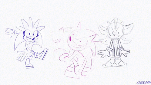 Sonic Dancing GIF - Sonic Dancing Silver GIFs