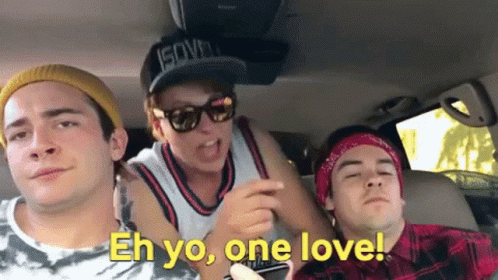 Real Bros Of Simi Valley One Love GIF - Real Bros Of Simi Valley One Love Bob Marley GIFs