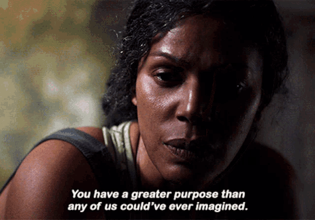 The Last Of Us Marlene GIF - The Last Of Us Marlene You Have A Greater Purpose Than Any Of Us GIFs