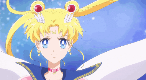 a pixel art of a girl with wings and a crown