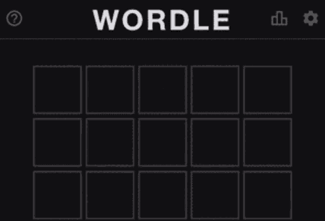 a screenshot of a wordle app that shows not in word list