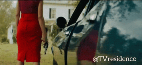 Red Dress Reprisal GIF - Red Dress Reprisal Abigail Spencer GIFs
