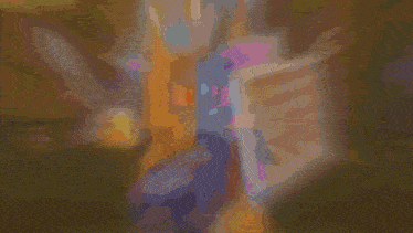 a pixel art of a minecraft character holding a box