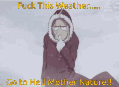 Cold Weather Anime GIF - Cold Weather Anime Mother Nature GIFs