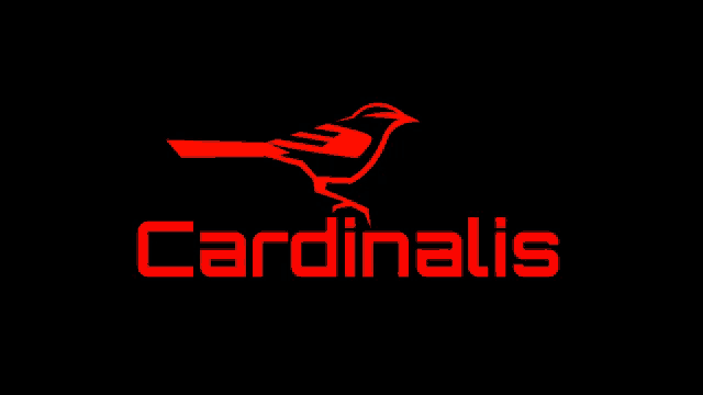 a logo for cardinalis with a bird on it