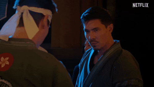 Cobra Kai Season 6 Sensei Wolf GIF