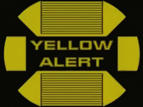 Yellow Alert Warning GIF - Yellow Alert Warning GIFs