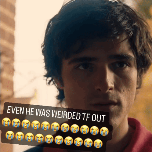 Even He Was Weirded Tf Out Even He Was Weirded Out GIF - Even He Was Weirded Tf Out Even He Was Weirded Out Jacob Elordi GIFs