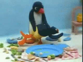 Pingu Pingu Runs Away GIF - Pingu Pingu Runs Away Spanking GIFs